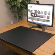 Desk Pad with ½” Edge Protector – Desk Pads – The Pad Place | Custom ...