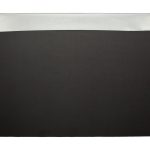 Bottom or top clear panel on desk pad