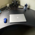 Curved Desk Pad Large