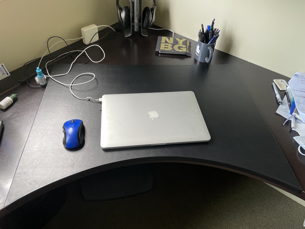 Curved Desk Pad Large